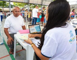Atendimento ao público no Tamo Junto Aracaju - Foto Karla Tavares-Secom PMA