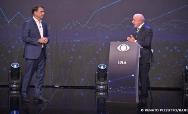 Debate Lula e Flávio - Foto Renato Pizzutto-Band