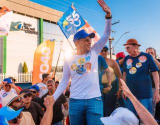 Fábio Mitidieri em carreata em Socorro - Foto Igor Matias