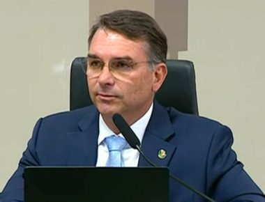 Flávio Bolsonaro - Foto Reprodução-TV Senado