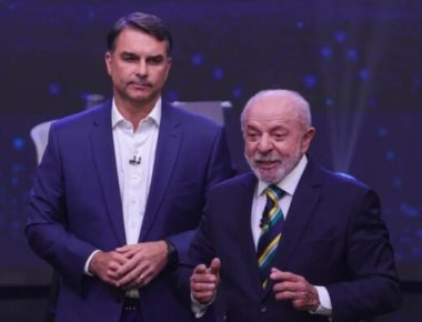 Flávio e Lula - Foto Band TV