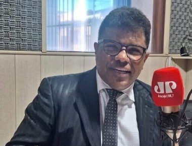 Josevaldo Mota na Jovem Pan - Foto Hora News