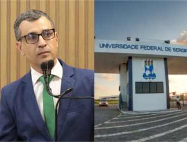Lúcio Flávio e UFS - Foto - Ascom-Divulgação