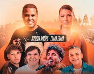 Marcos Simões e Luana Fraga e convidados
