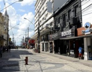 foto calçadão de aracaju